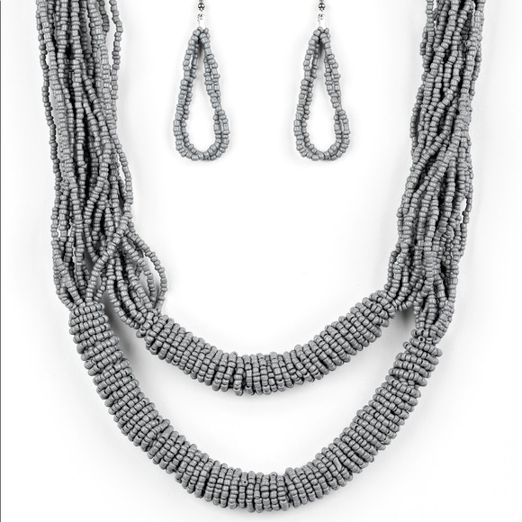 ❤️🔥5/$25❤️🔥 Right As Rainforest Silver Necklace - Picture 2 of 3